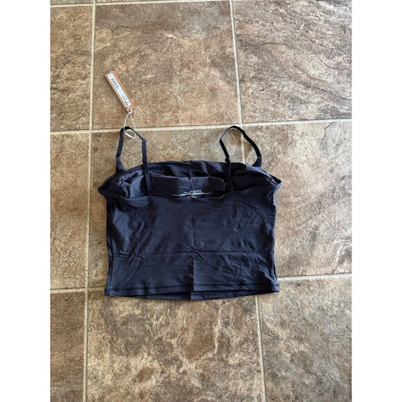 Skims Fits Everybody Cropped Cami Size Medium Onyx - Picture 2 of 6